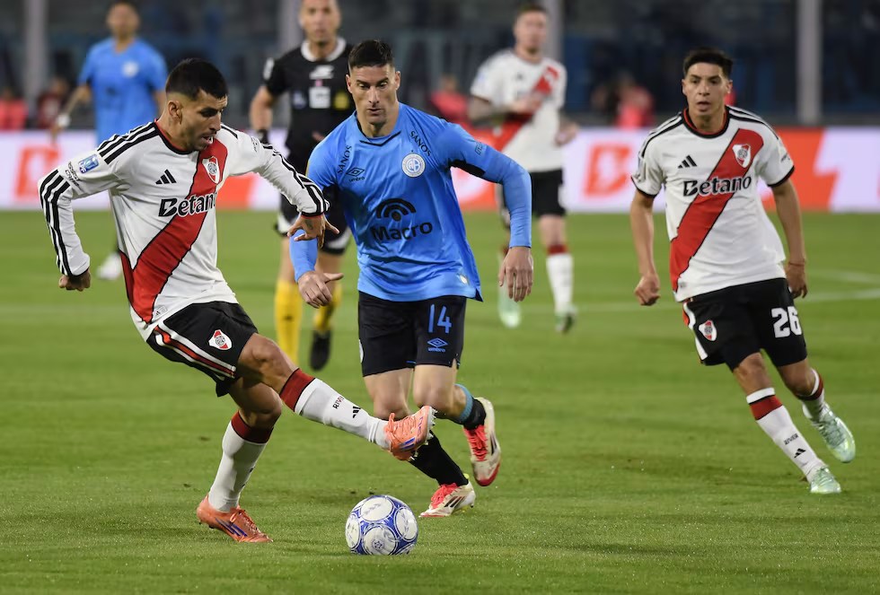River se impuso ante Belgrano en Córdoba y volvió a sumar de a&nbsp;tres
